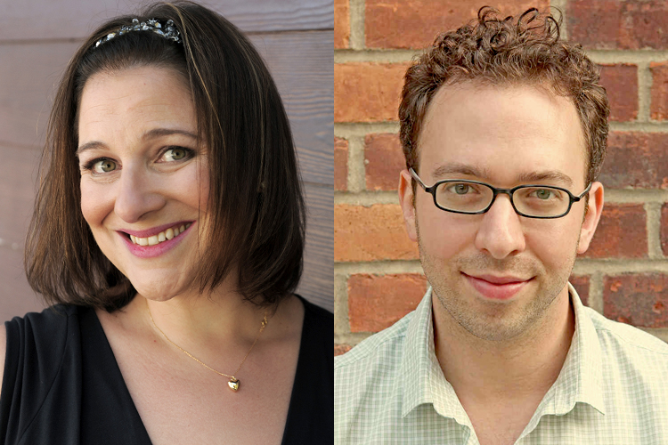 Jennifer Weiner, Teddy Wayne (AP/Chris Pizzello/Christine Mladic)