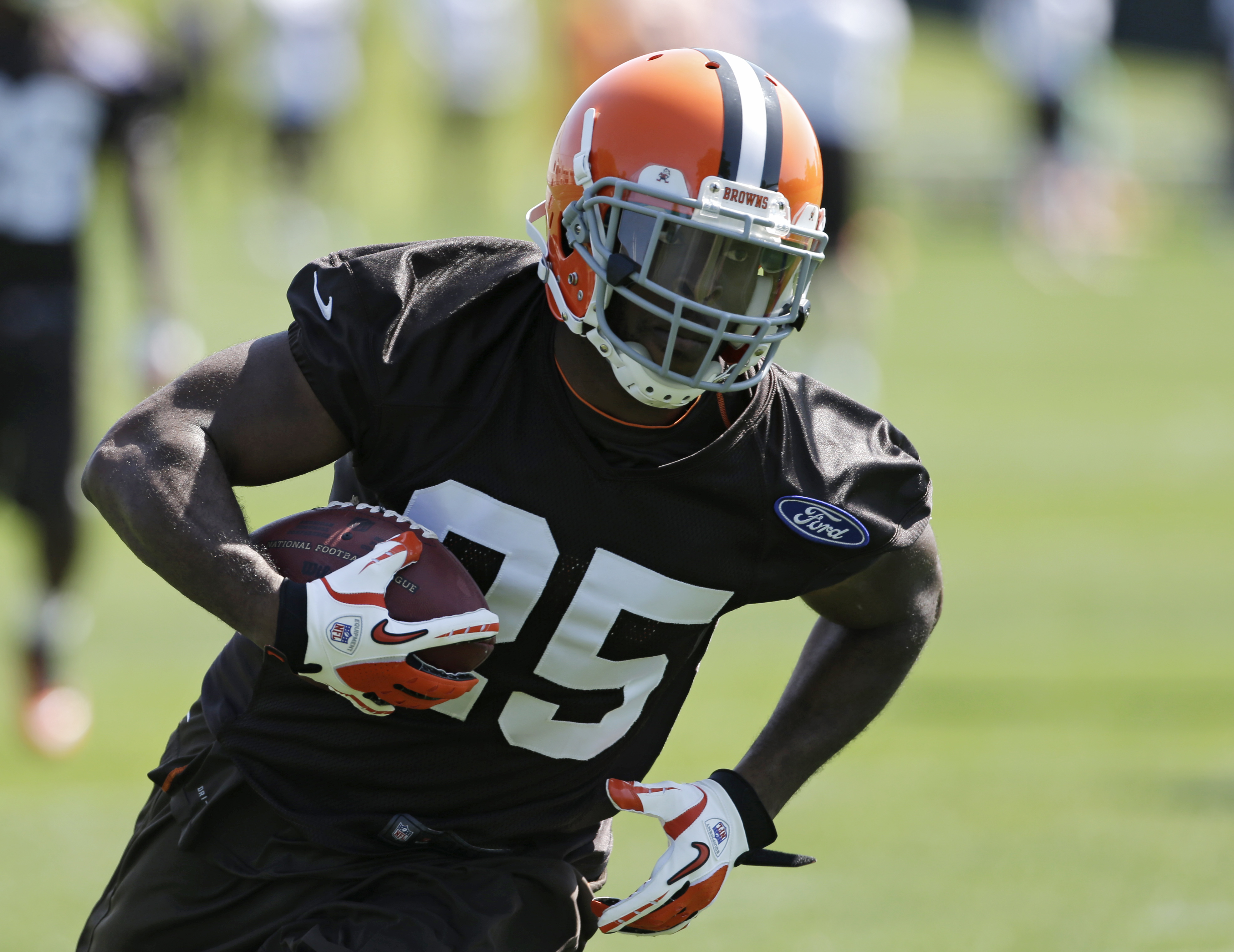 Cleveland Browns running back Chris Ogbonnaya (AP/Mark Duncan)