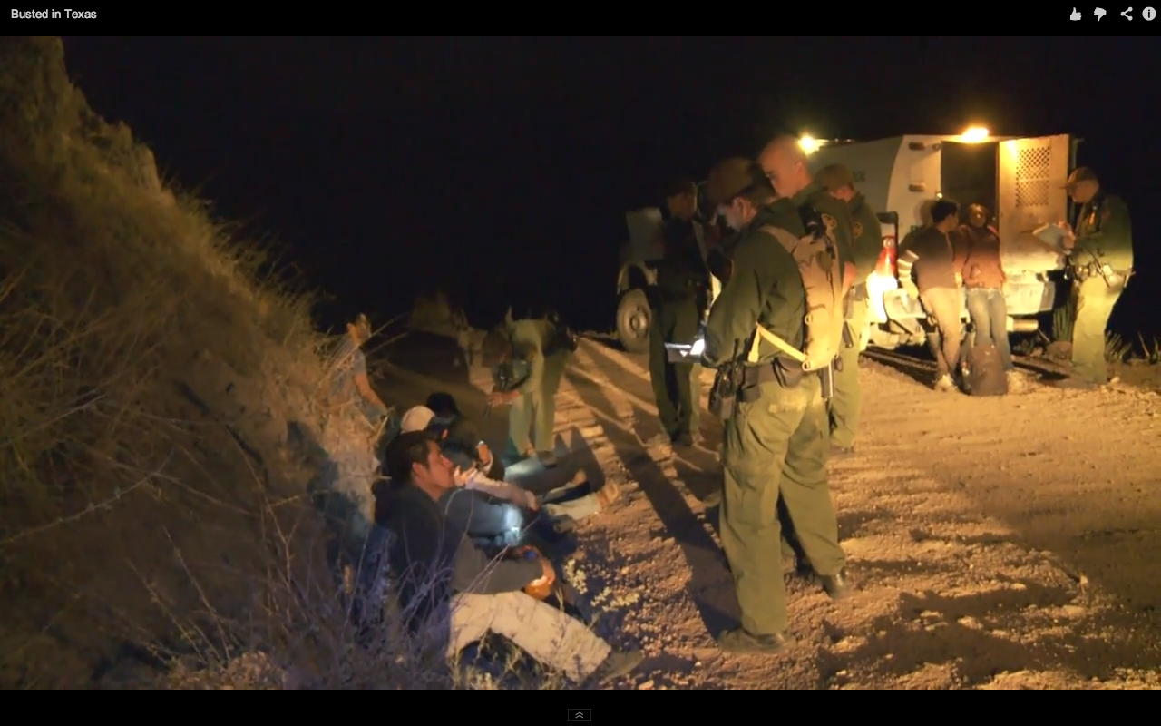 Scene still from "Busted in Texas"