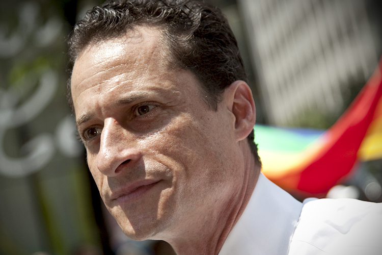 Anthony Weiner (<a href="http://www.shutterstock.com/gallery-64736p1.html?cr=00&pl=edit-00">lev radin</a> / <a href="http://www.shutterstock.com/?cr=00&pl=edit-00">Shutterstock.com</a>)