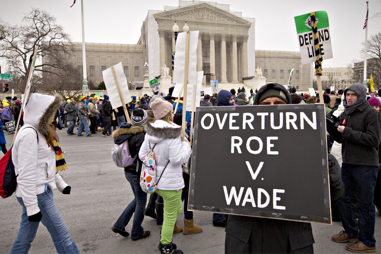 Anti-abortion activists (AP/J. Scott Applewhite)
