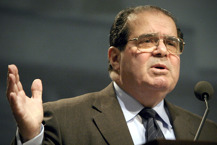 Antonin Scalia (Shaun Heasley/Reuters)