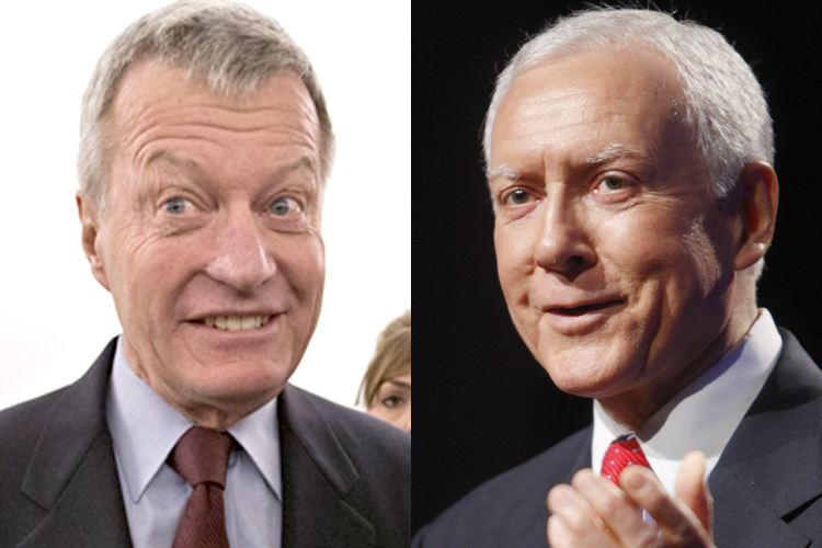 Max Baucus, Orin Hatch (AP/J. Scott Applewhite/Reuters/Chip East)