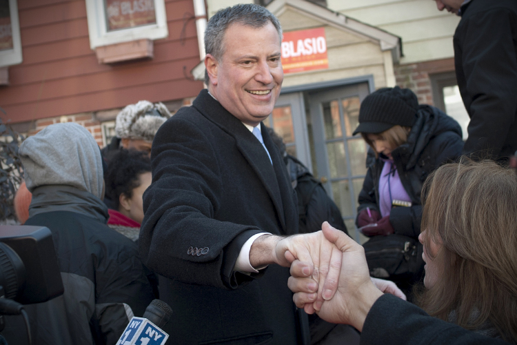 Bill de Blasio (Reuters/Keith Bedford)