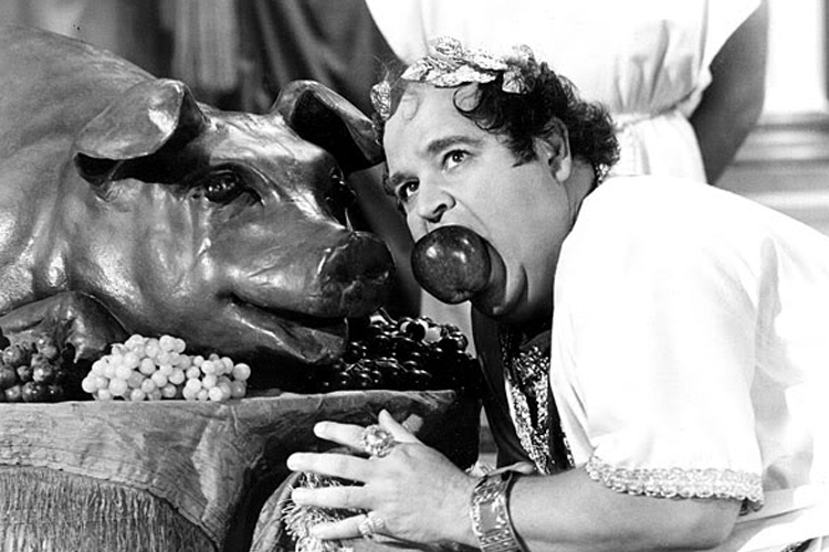 Dom DeLuise in "History of the World: Part 1"