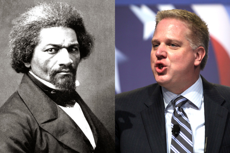 Frederick Douglass, Glenn Beck (New York Historical Society/AP/Jose Luis Magana)