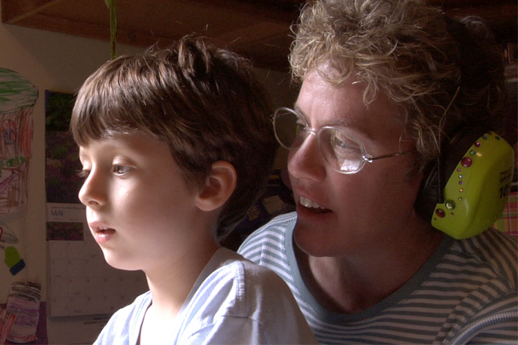Paula and her son Cody in POV Documentary "Neurotypical" (Courtesy of Neurotypical)