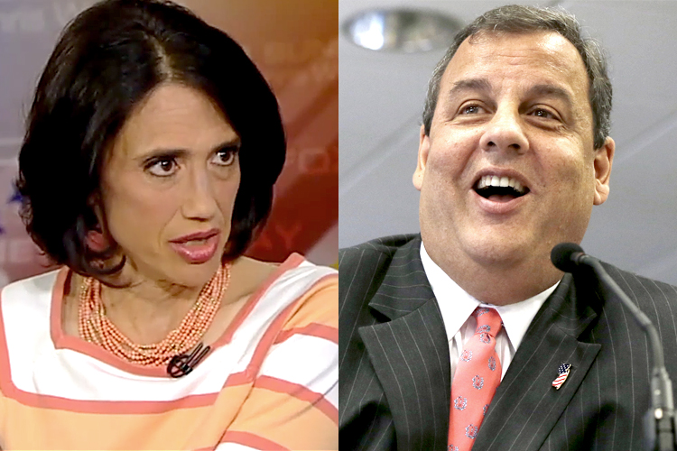 Jennifer Rubin, Chris Christie (AP/Mel Evans)
