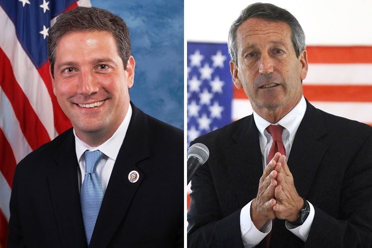 Tim Ryan, Mark Sanford (Wikimedia/AP/Rainier Ehrhardt)