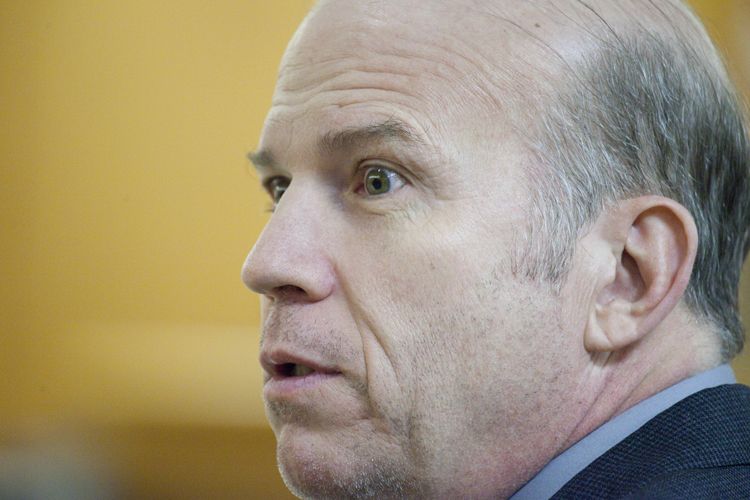 Scott Roeder at his trial in Wichita, Kan. (AP/Mike Hutmacher)