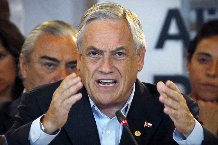 Chile's President Sebastian Pinera (AP/Fernando Vergara)