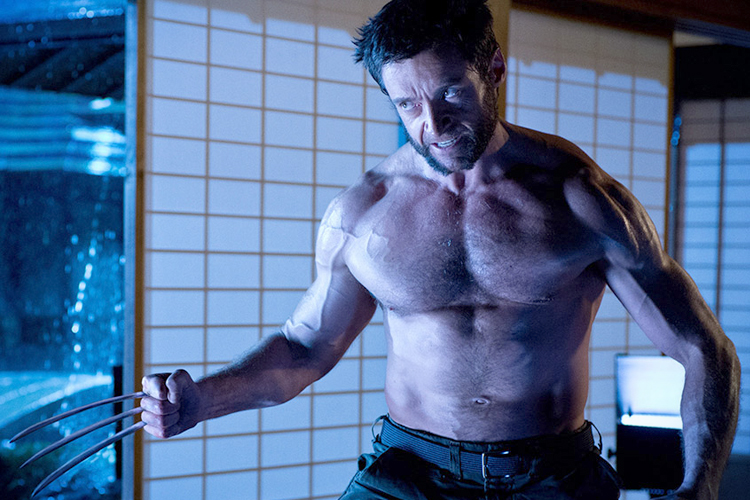 Hugh Jackman in "The Wolverine"