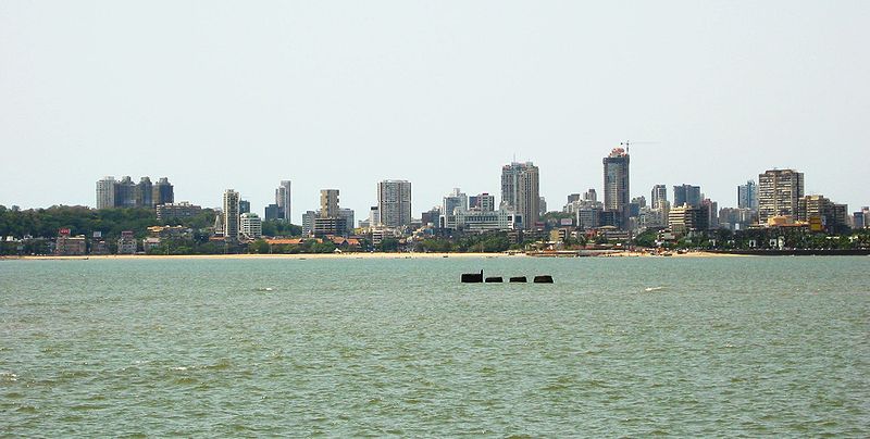 Mumbai skyline (de:User:Sebastianjude)