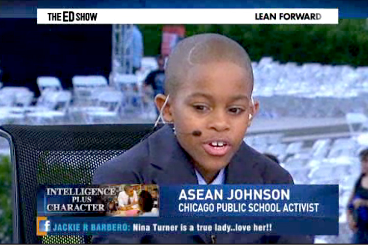 Asean Johnson (MSNBC/The Ed Show)