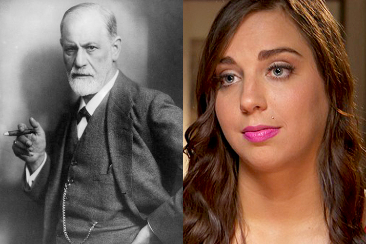 Sigmund Freud, Sydney Leathers (Wikimedia/Reuters)