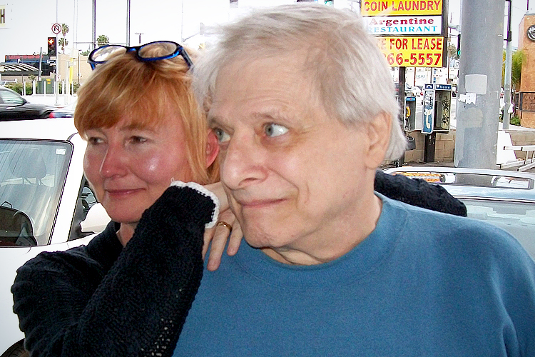 Harlan Ellison, with his wife Susan. (Mark Barsotti)