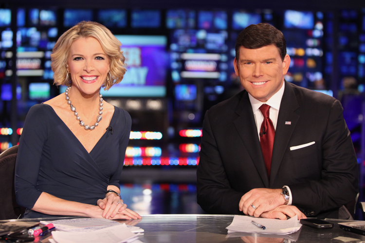 Megyn Kelly, Bret Baier (AP/Alex Kroke)