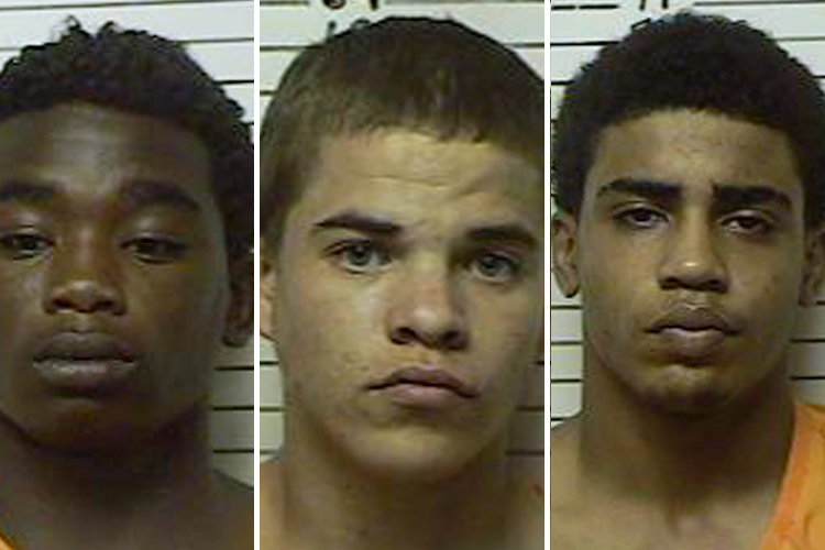 James Francis  Edwards Jr., Michael Dewayne Jones, Chancey Allen Luna (AP/Stephens County Sheriffs Department)