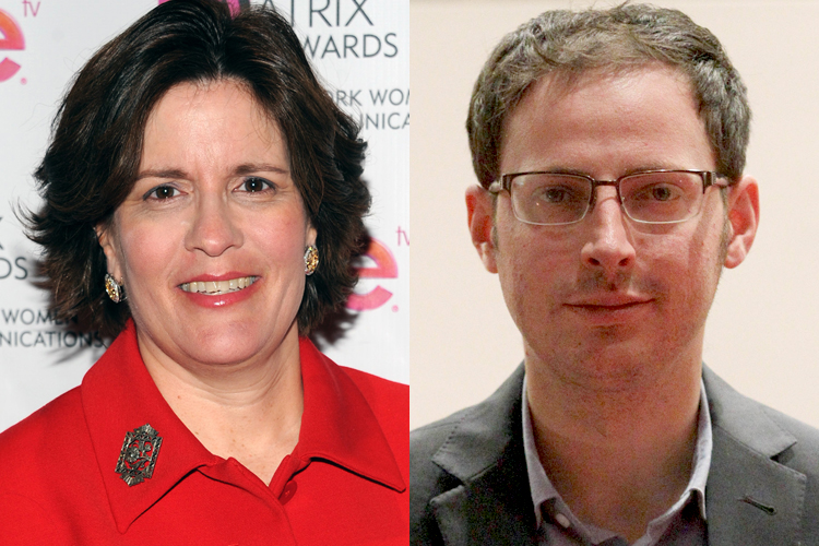 Kara Swisher, Nate Silver (AP/Evan Agostini/Nam Y. Huh)