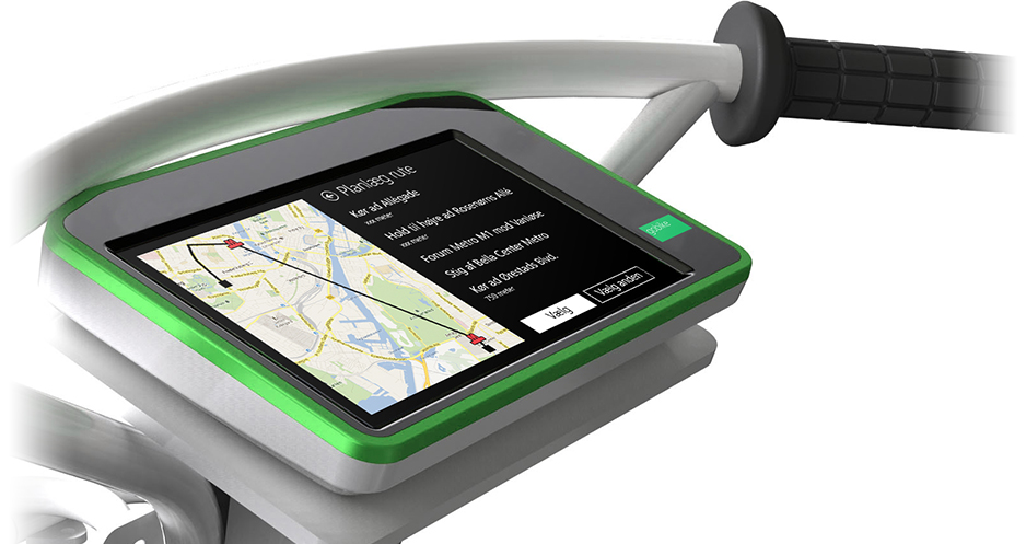 The tablet-equipped GoBike (GoBike)