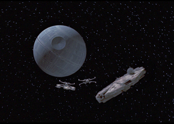 (Scene still from "Star Wars")