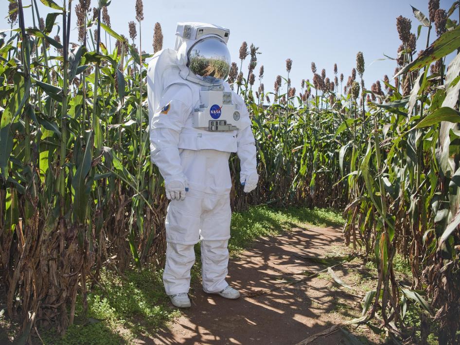 Not an actual space farm (NASA)