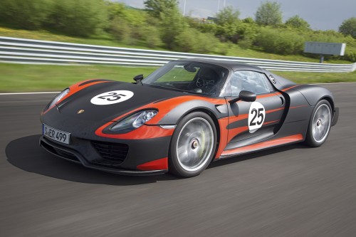 A prototype of the Porsche 918 Spyder (Porsche)