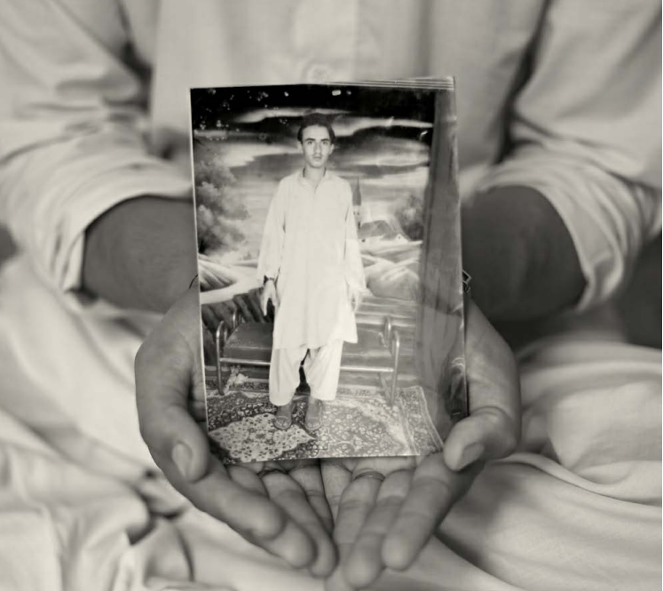 Image of Bagram detainee, taken into U.S. custody at only 14 years old (Justice Project Pakistan)