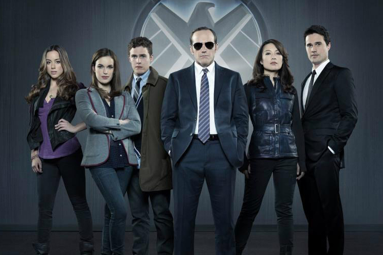 The cast of "Agents of S.H.I.E.L.D." (ABC)