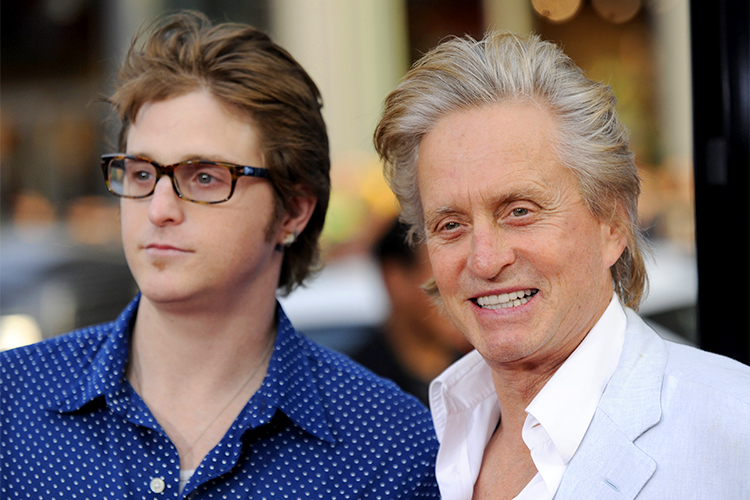 Cameron and Michael Douglas (AP/Chris Pizzello)