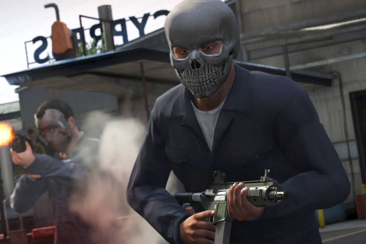 Scene from "Grand Theft Auto V" (Rockstar Games)