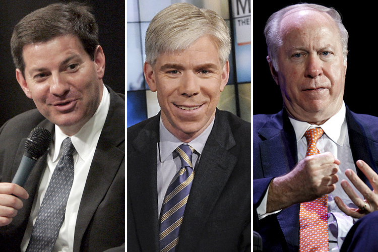 Mark Halperin, David Gregory, David Gergen (AP/Sue Ogrocki/Reuters/Lucas Jackson)