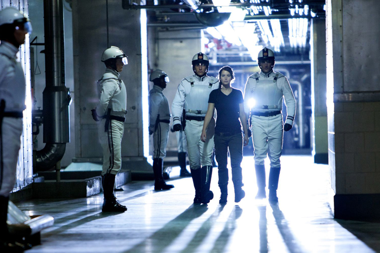 Jennifer Lawrence in "The Hunger Games" (Lionsgate/Murray Close)