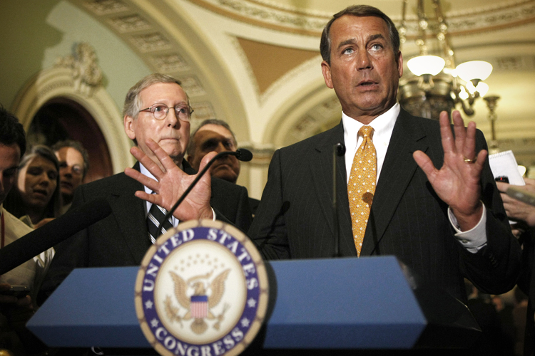 Mitch McConnell, John Boehner (AP/Pablo Martinez Monsivais)