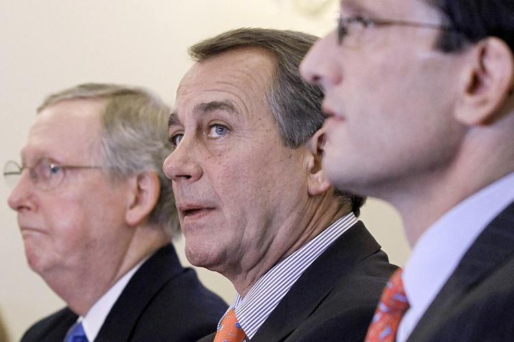 Mitch McConnell, John Boehner, Eric Cantor (AP/Alex Brandon)