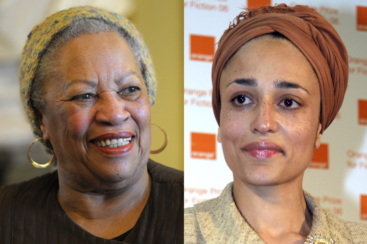 Toni Morrison, Zadie Smith (Reuters/Philippe Wojazer/Luke Macgregor)