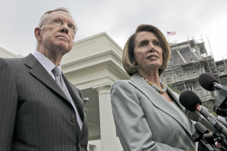 Harry Reid, Nancy Pelosi (AP/Pablo Martinez Monsivais)