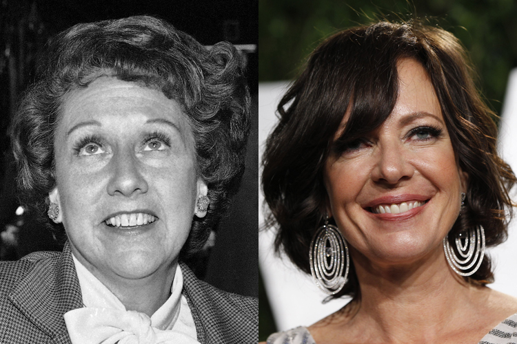 Jean Stapleton, Allison Janney (AP/Jeff Taylor/Reuters/Danny Moloshok)