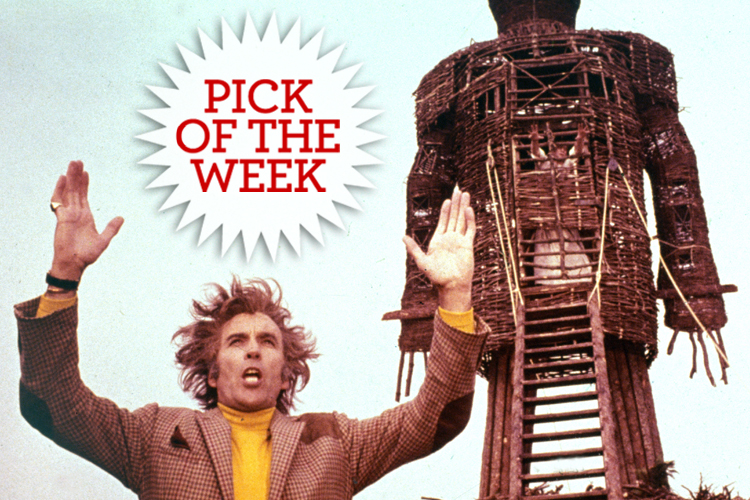 Christopher Lee in Robin Hardyâs THE WICKER MAN (1973). Courtesy: Rialto Pictures/ Studiocanal