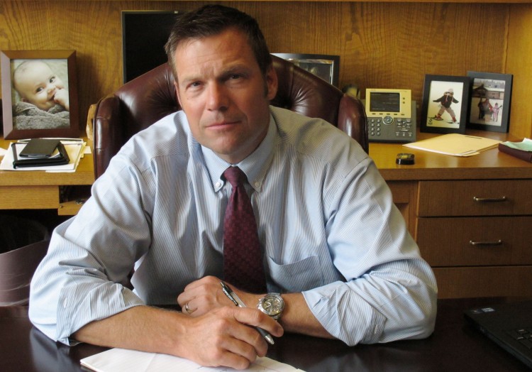 Kansas Secretary of State Kris Kobach (AP)