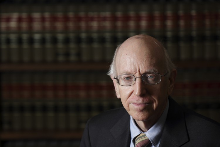 Federal Judge Richard Posner poses in his Chambers in Chicago July 2, 2012. (Reuters)