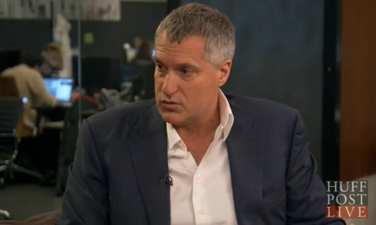 Lawyer Steven Donziger is being sued in the Chevron Ecuador case (Screenshot, HuffPost Live)