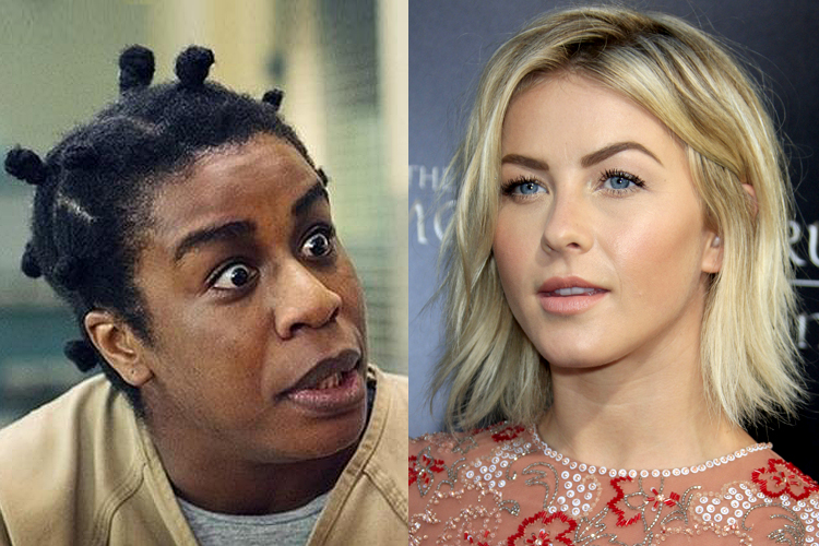 Uzo Aduba, Julianne Hough (Netflix/<a href='http://www.shutterstock.com/gallery-751606p1.html'>Joe Seer</a> via <a href='http://www.shutterstock.com/'>Shutterstock</a>/Salon)