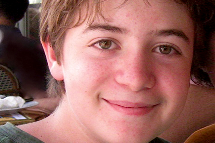 A photo of Alex, age 13