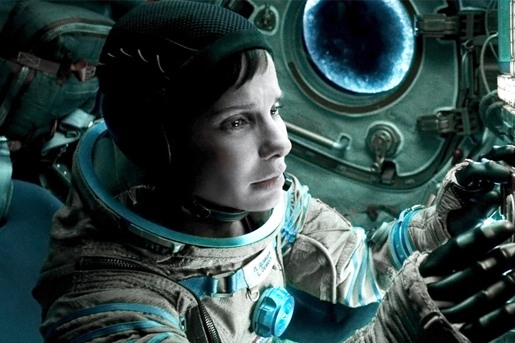 Sandra Bullock in "Gravity" (Courtesy Of Warner Bros. Pictures)