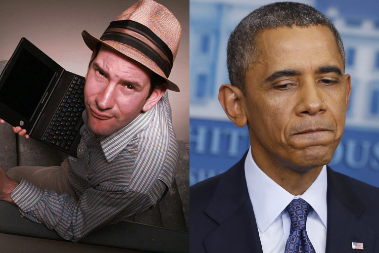 Matt Drudge, Barack Obama (AP/Reuters/Kevin Lamarque)