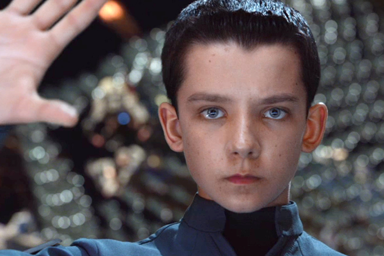 Asa Butterfield in "Ender's Game"