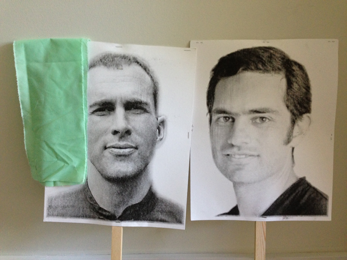 Placards in support of John Greyson (left) and Tarek Loubani, held without charge in Egypt since mid-August (tarekandjohn.com)