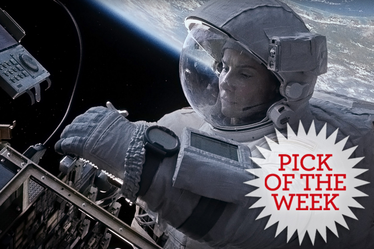 Sandra Bullock in "Gravity"