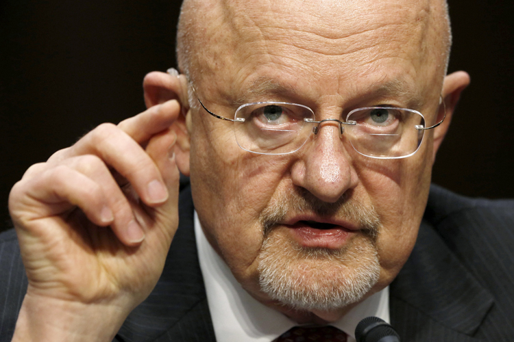 Director of National Intelligence James Clapper (Reuters/Kevin Lamarque)